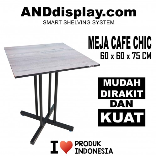 MEJA CAFE CHIC 60 X 60 CM